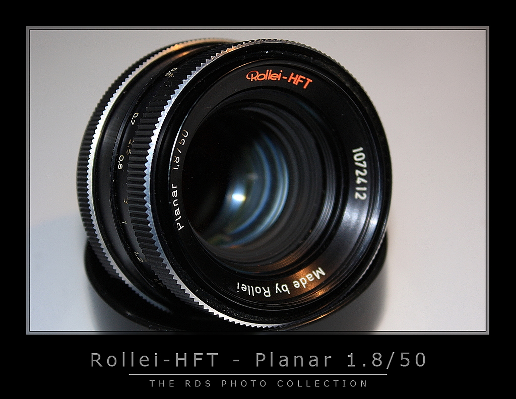 オリジナルブランド ☆希少品☆ Rollei Planar 50mm F1.8 HFT ☆完動品