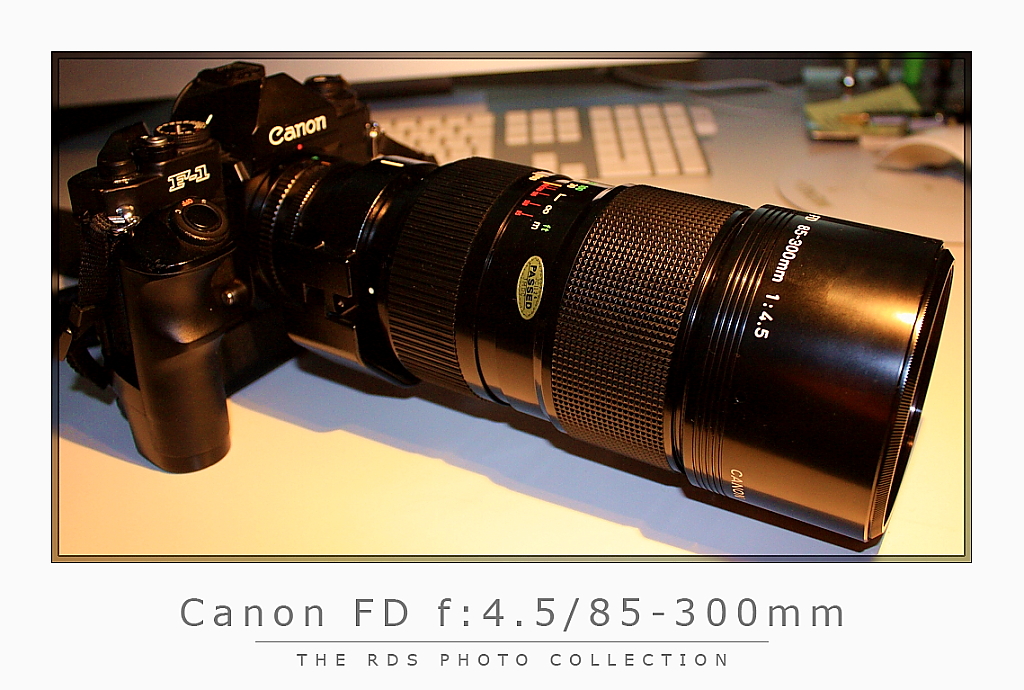 Canon FD f:4.5/85-300mm & FD f:8/500mm Reflex