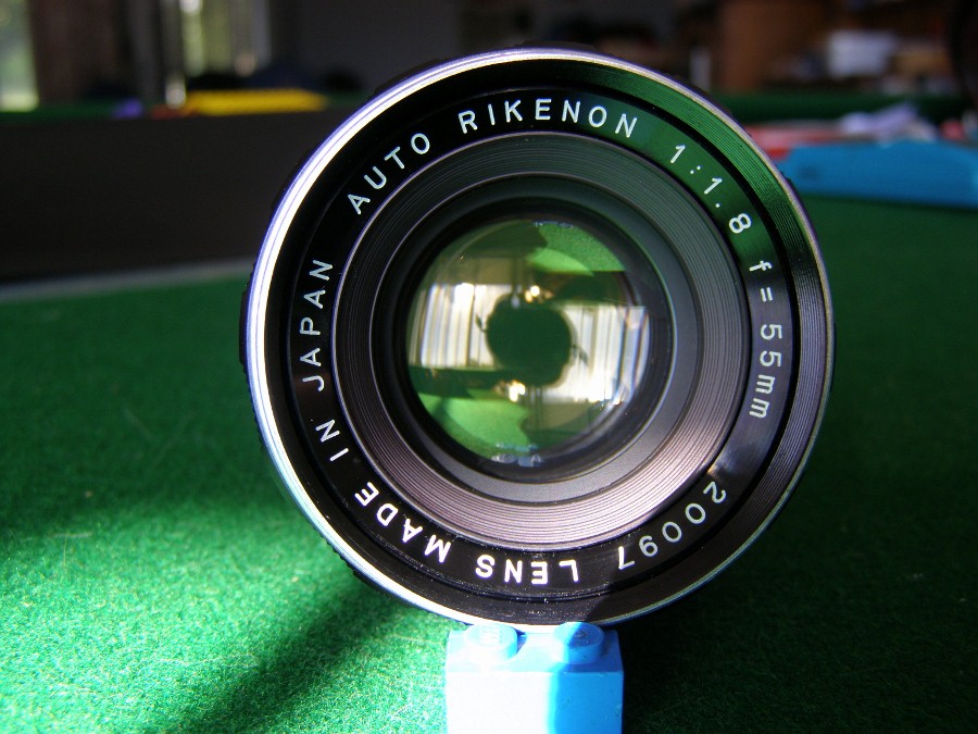 New lens Auto rikenon 55mm 1.8
