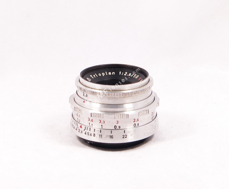 Trioplan 50mm f2.9 Meyer-Optik Gorlitz Altix