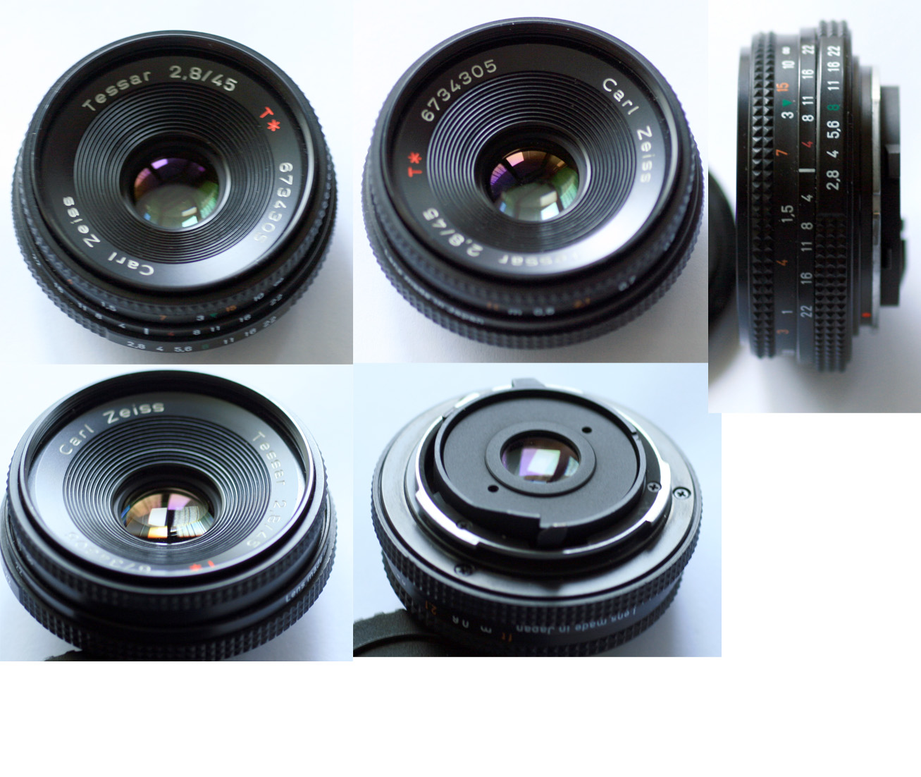 SOLD: Contax Zeiss Tessar 2.8/45