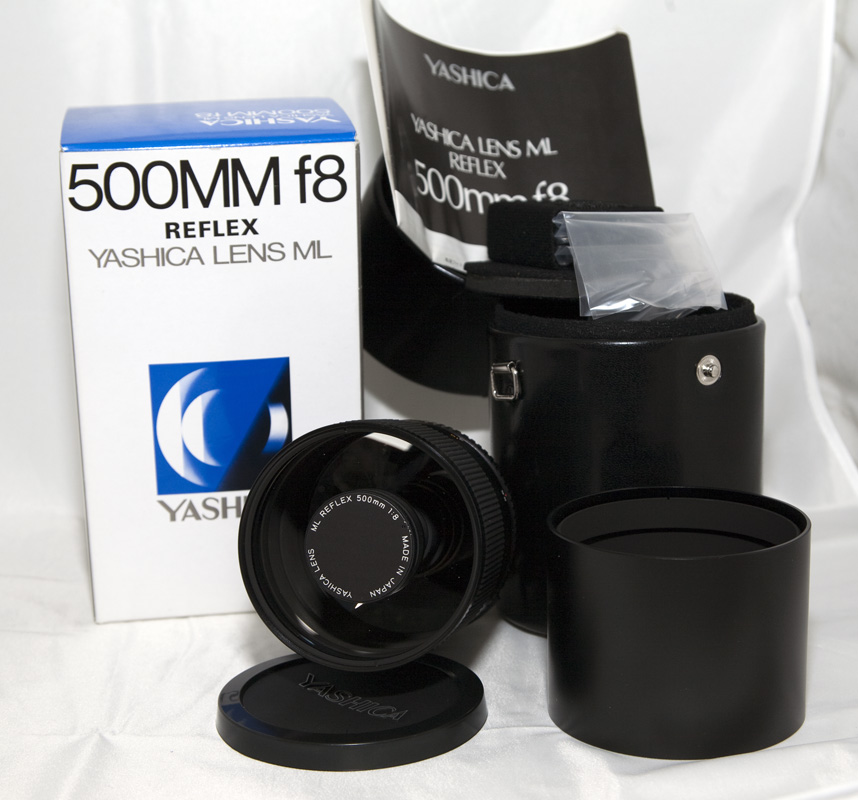【美品】YASHICA ML REFLEX 500mm f:8コンタックス