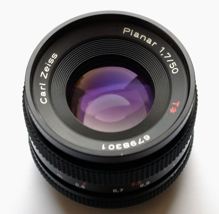 カメラ レンズ(単焦点) SOLD] Carl Zeiss Planar T* 50mm f/1.7 MMJ Contax/Yashica