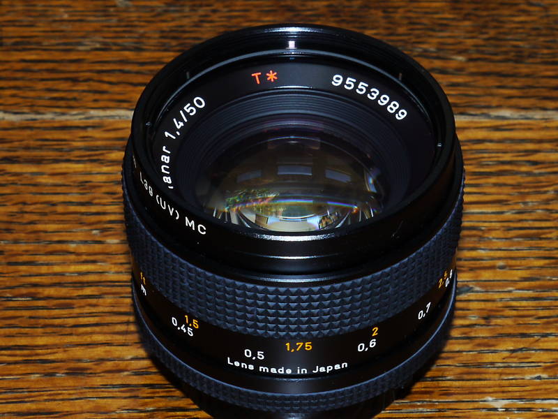 Just won Planar 50mm f1.4 on Ebay!