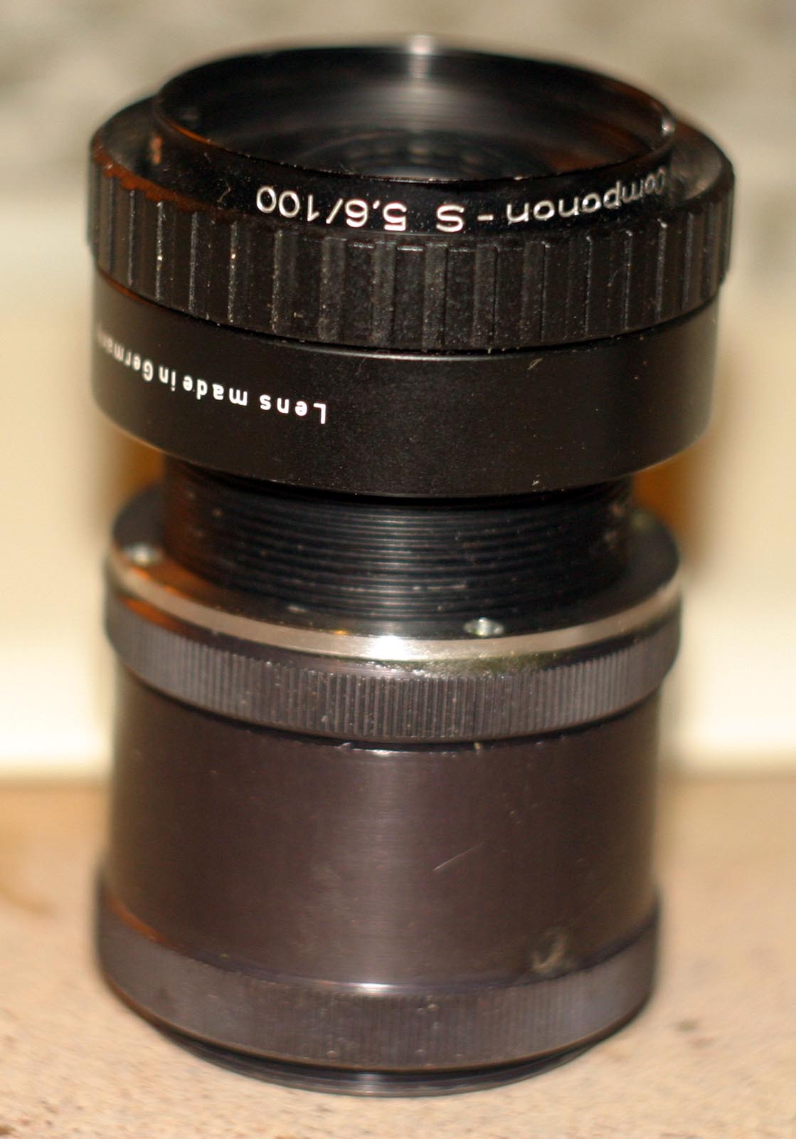 Schneider-KREUZNACH Used COMPONON-S 5.6/100 MACRO Lens OPT-I-436=2A21 