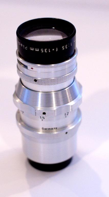 するのは ヤフオク! - Picon Piesker Berlin135mm F/2... レンズにカ