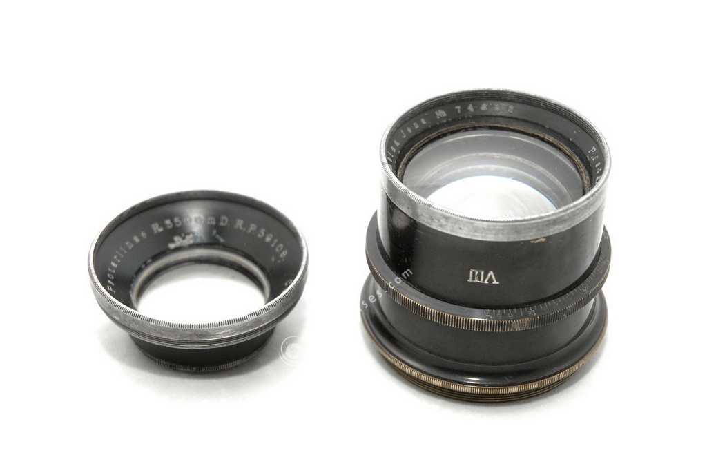 Carl Zeiss Jena Protarlinse 240mm 350mm 480mm