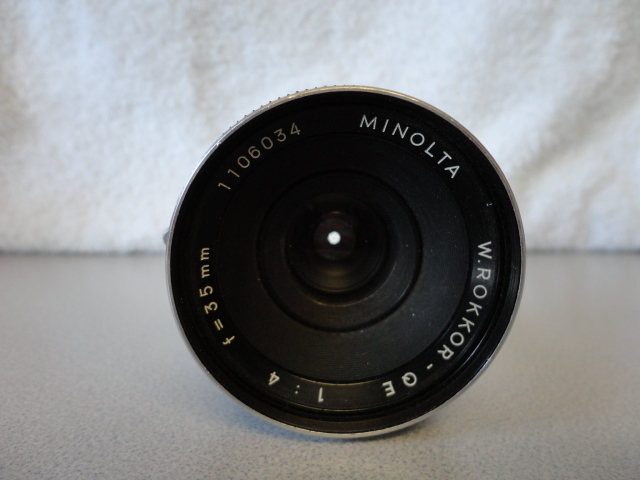 MINOLTA W-ROKKOR-QE 1:4 35MM