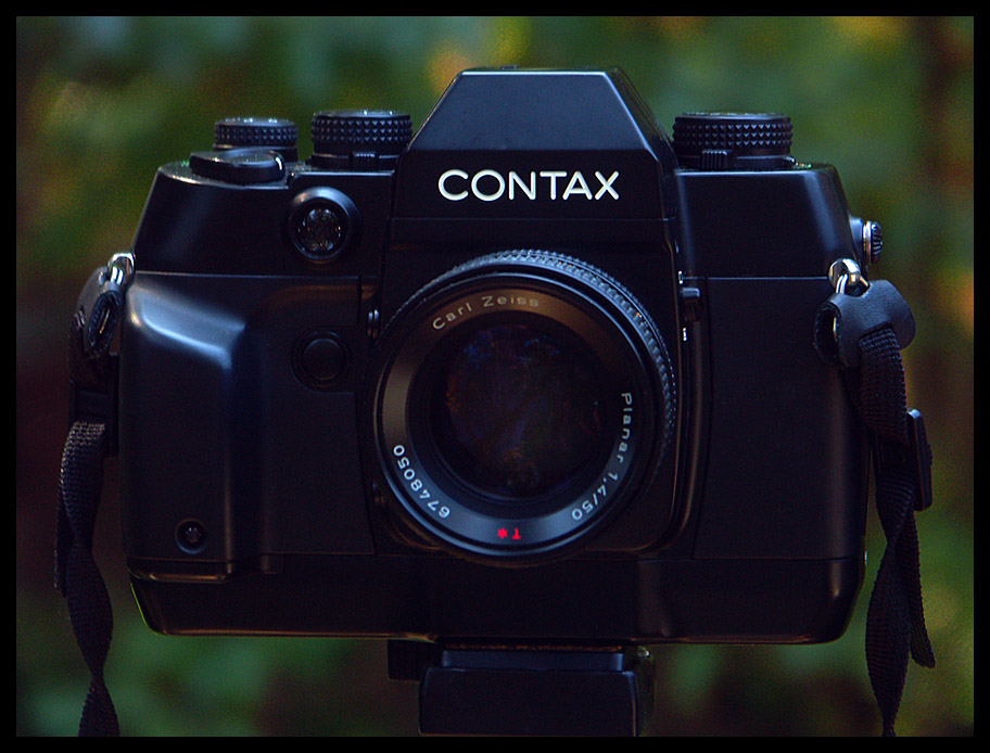 Contax AX Moderate Porn with Pentacon Oreston 50/1.8