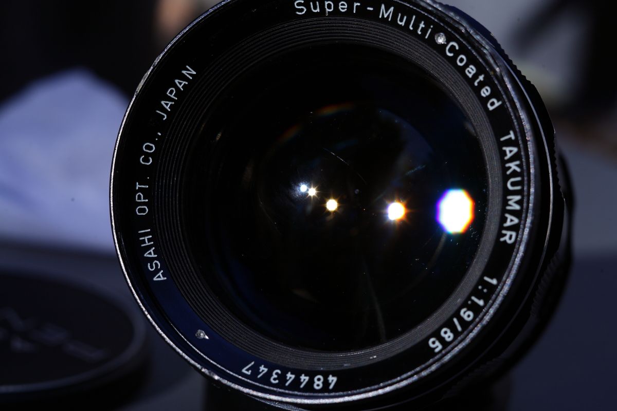 Super-Multi-Coated TAKUMAR 1:1.9 85mm M42 rare lens