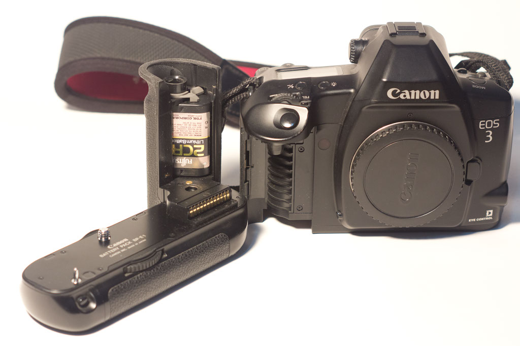 apilar Comparación medias Canon EOS 3 + BP-E1 Grip [Sold]