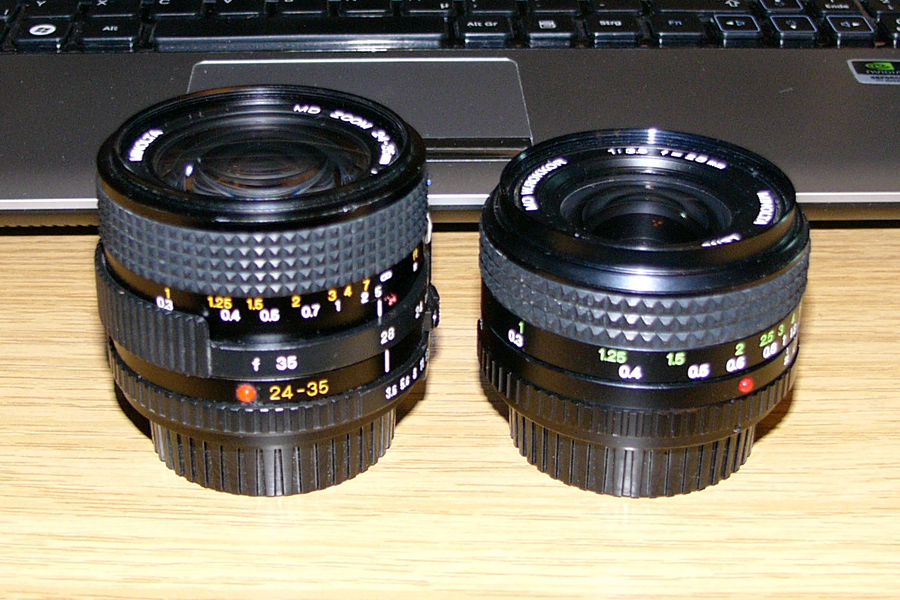Minolta MD 3.5/24-35 (very rare lens!) SOLD!