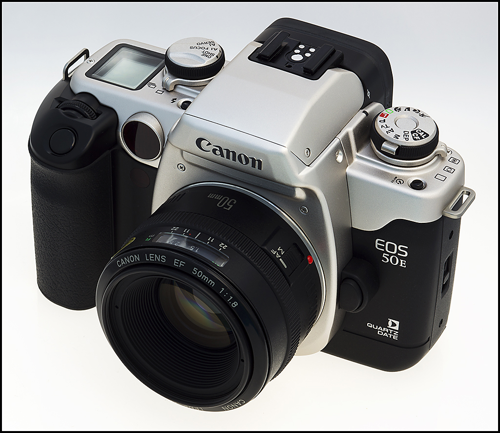 Lijm Bezet Permanent Canon EOS 50E & Canon EF 1.8/50 MKI