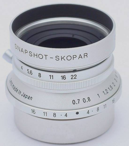 Voigtlander Snapshot-Skopar 25mm/F4 in M39/LTM on APS-C