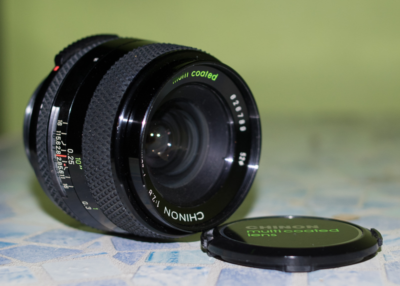 Chinon MC 28mm F2.8 - maybe a Tomioka lens?