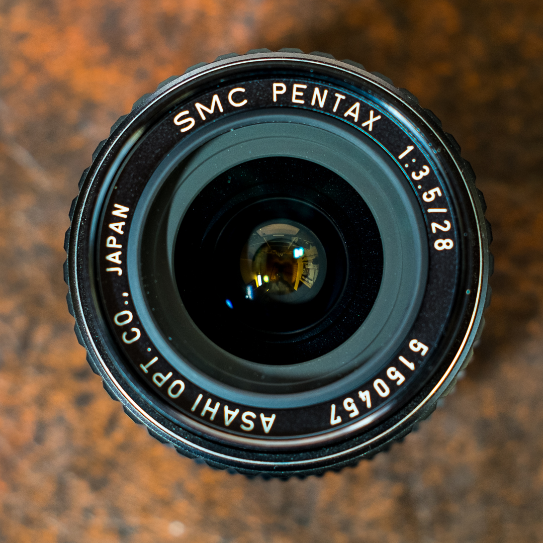 PENTAX - 1124o SMC TAKUMAR 28mm F3.5 フード付の+inforsante.fr