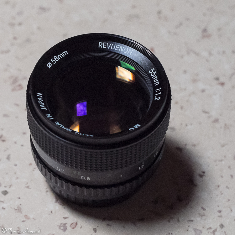 The Cosina MC 55mm f1.2