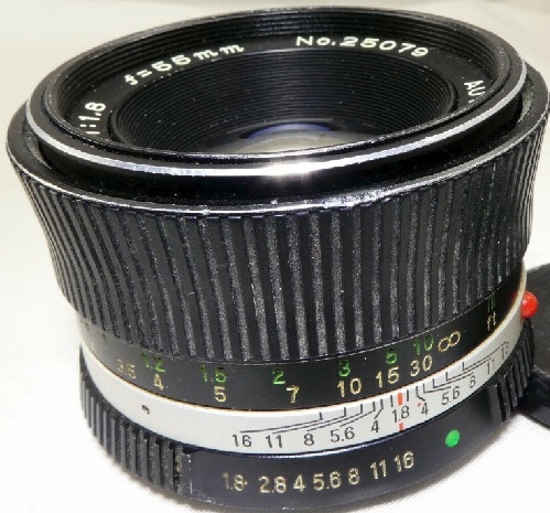 Mamiya / Sekor Auto 55mm f1.8 Lens - M42 screw fit