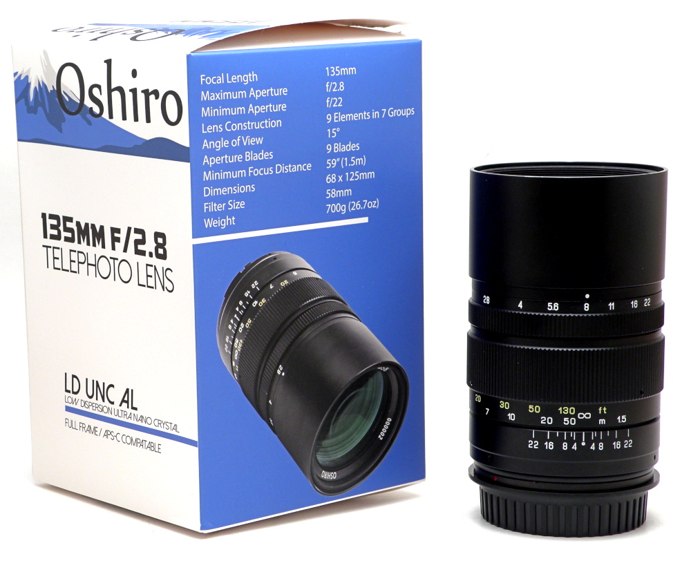 Oshiro 135mm f/2.8 construction?