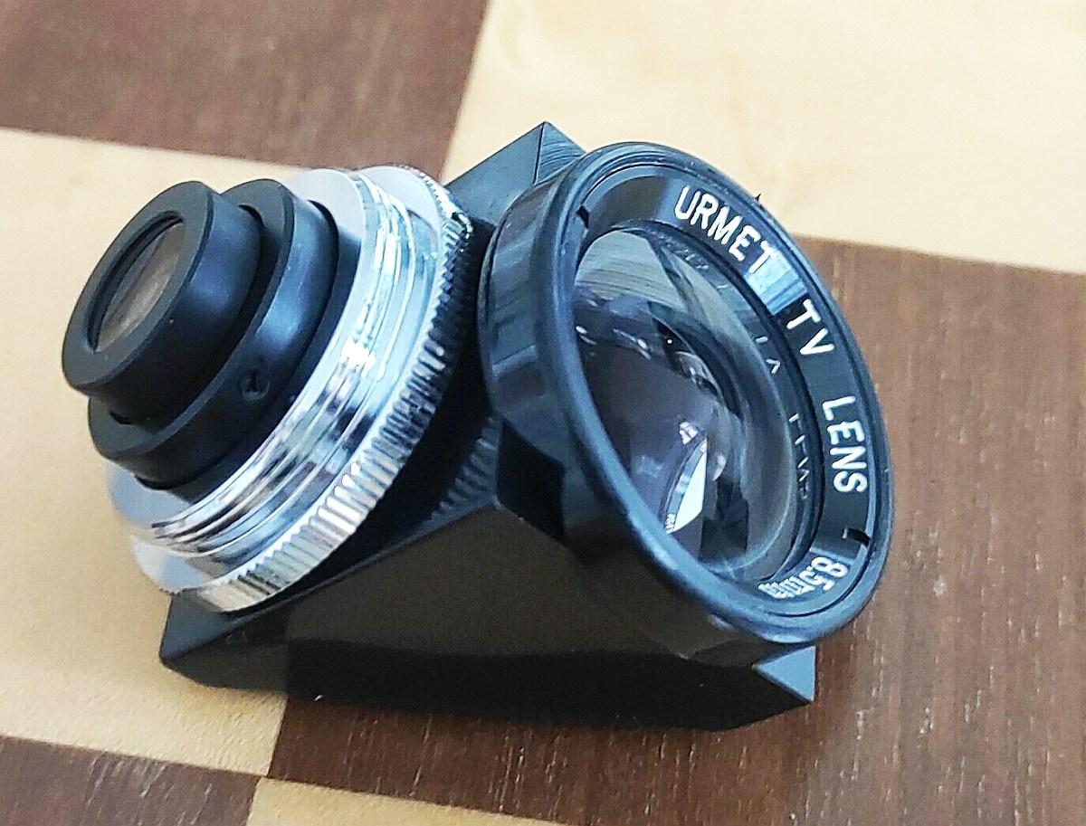 right angle spy lens