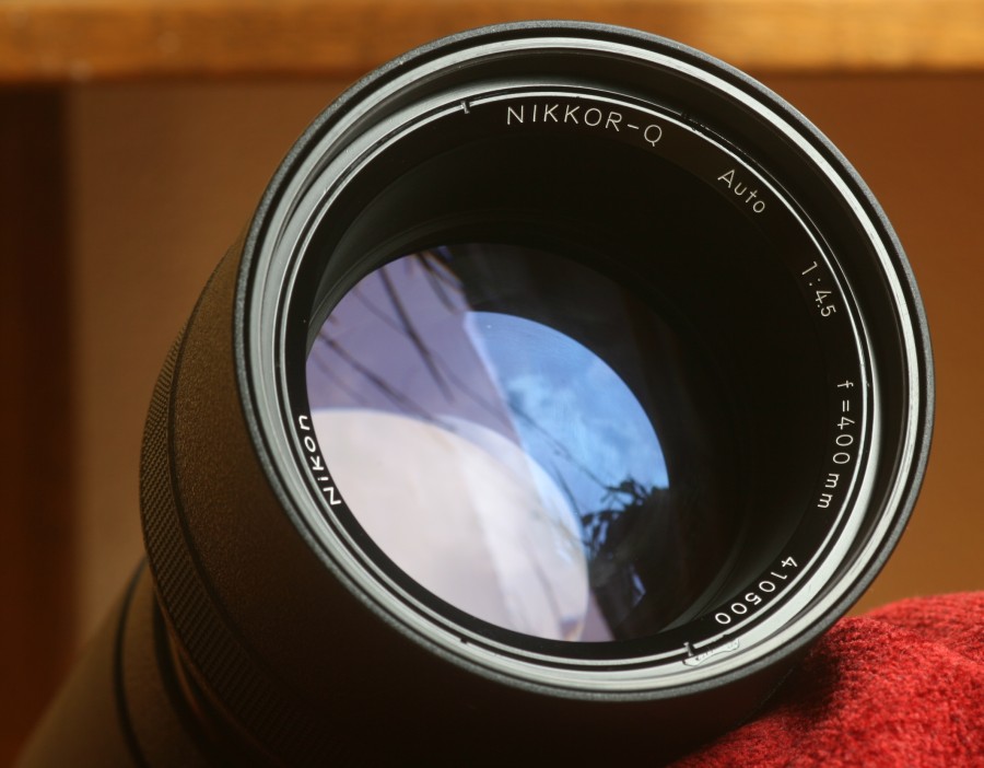 FS Nikon Nikkor-Q 400mm f/4.5 monster lens
