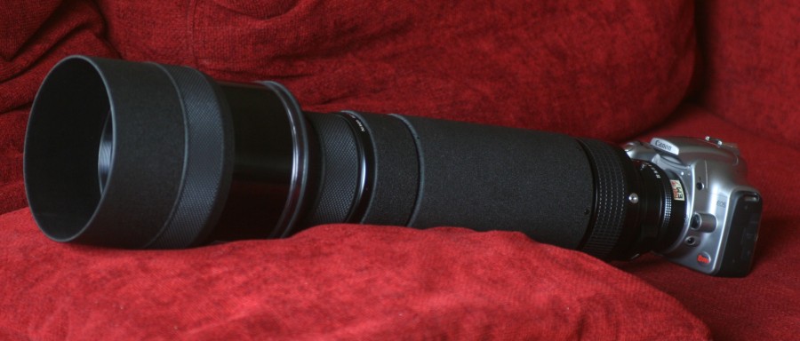 FS Nikon Nikkor-Q 400mm f/4.5 monster lens